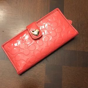 Pink Coach wallet